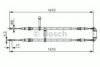 BOSCH 1 987 477 245 Cable, parking brake